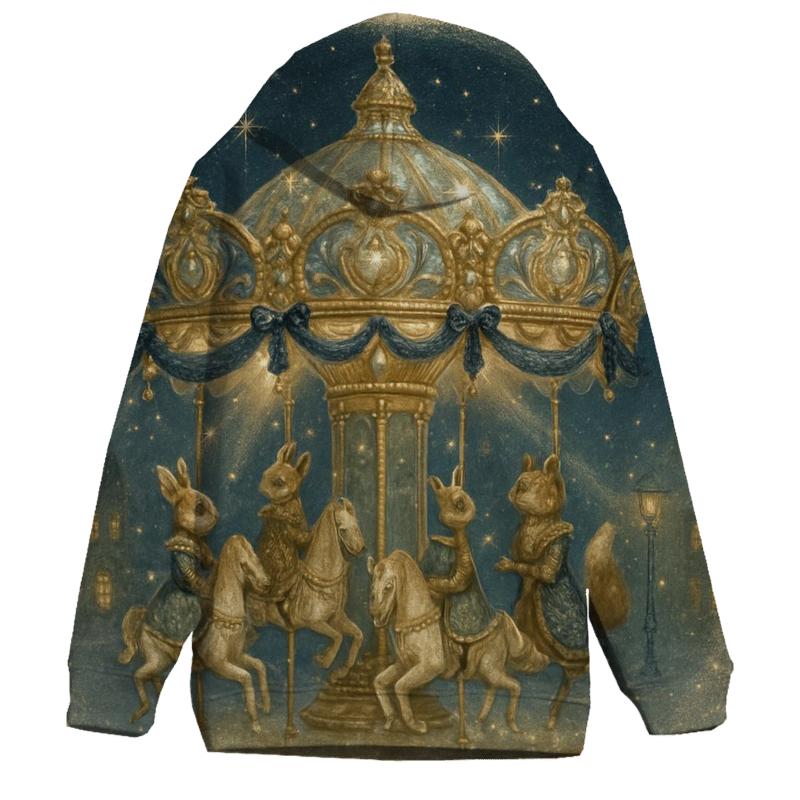 Victorian Ornament Carousel custom hoodies