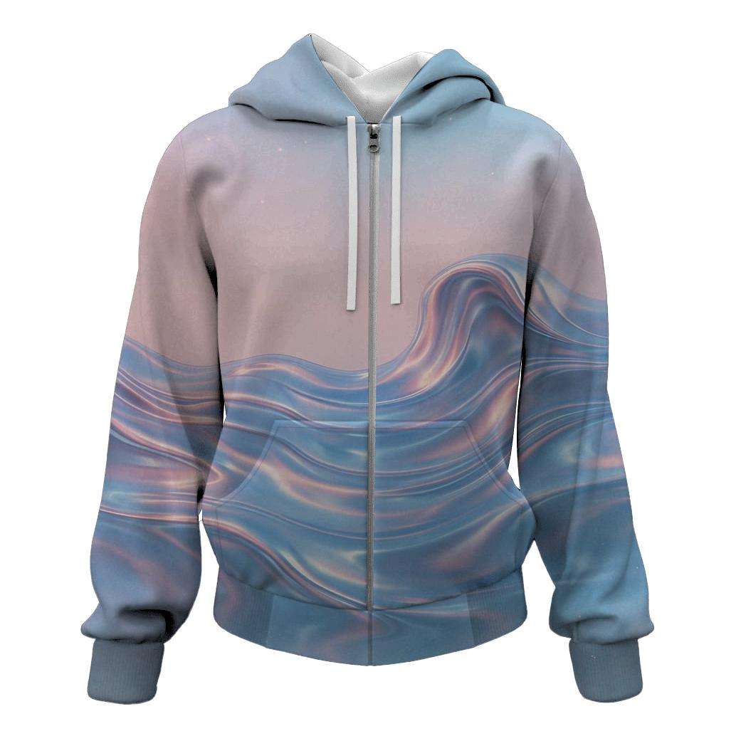 Aurora Liquid Horizon hoodies fashion