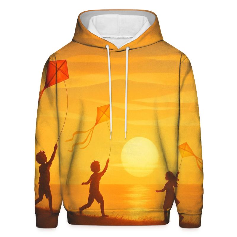 Golden Kite Escapade embroidered hoodies