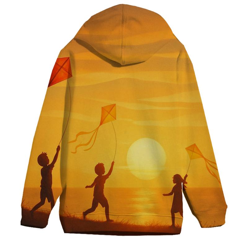 Golden Kite Escapade embroidered hoodies