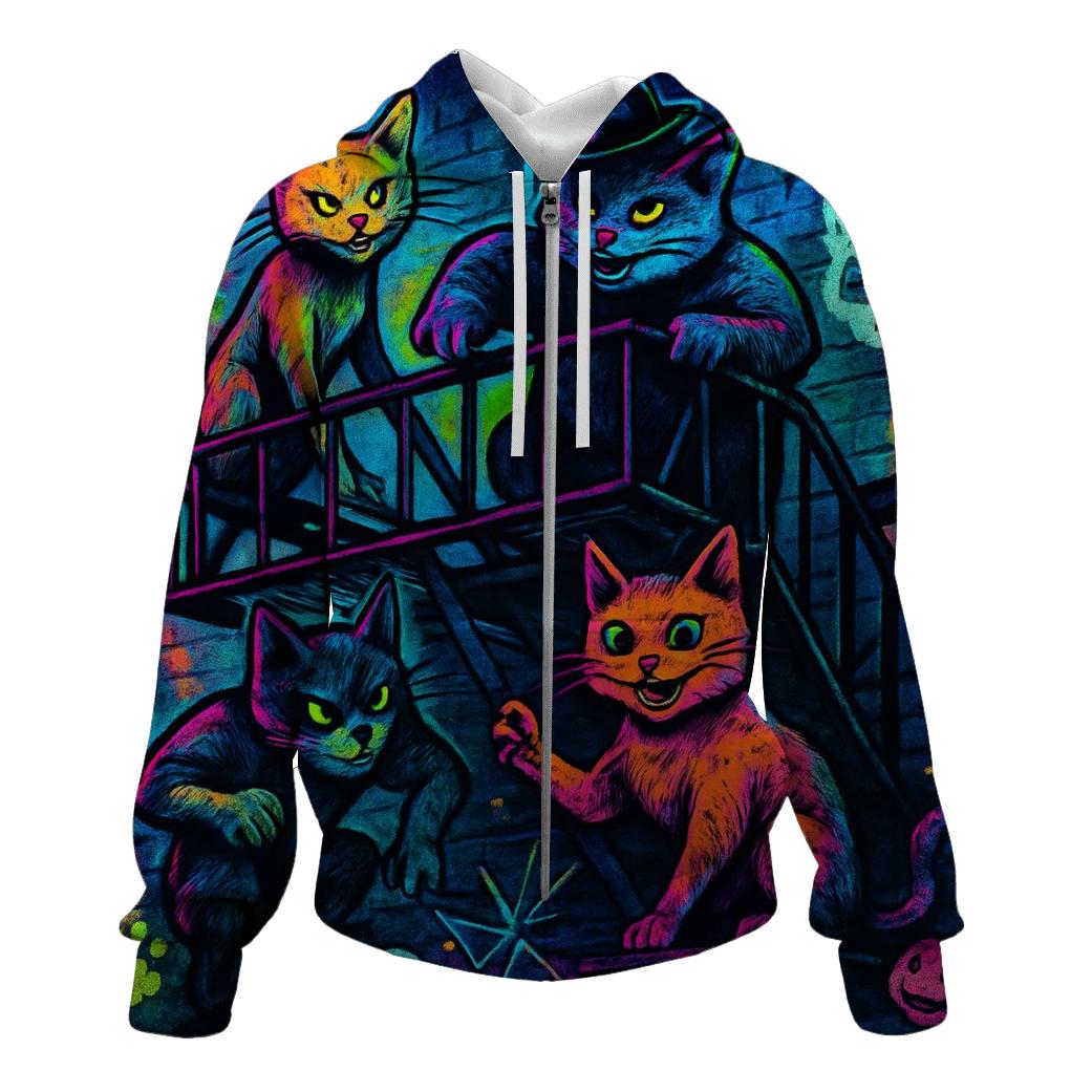 Graffiti Alley Council lightweight hoodies