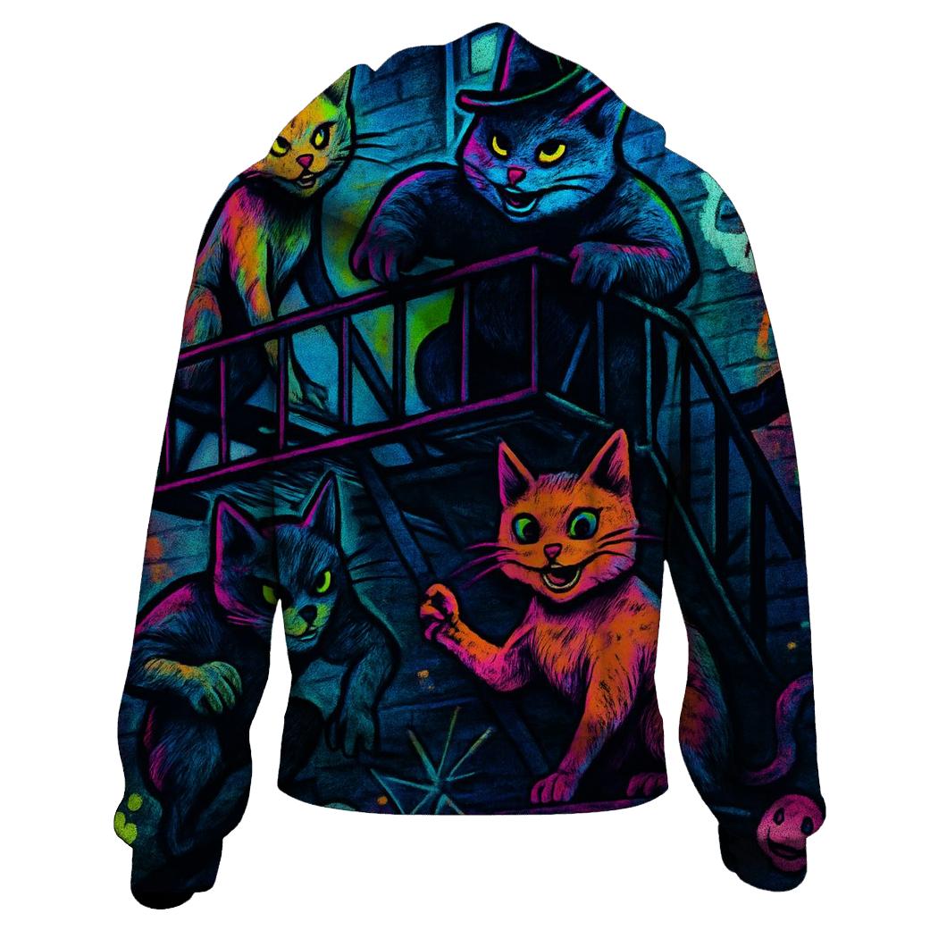 Graffiti Alley Council lightweight hoodies