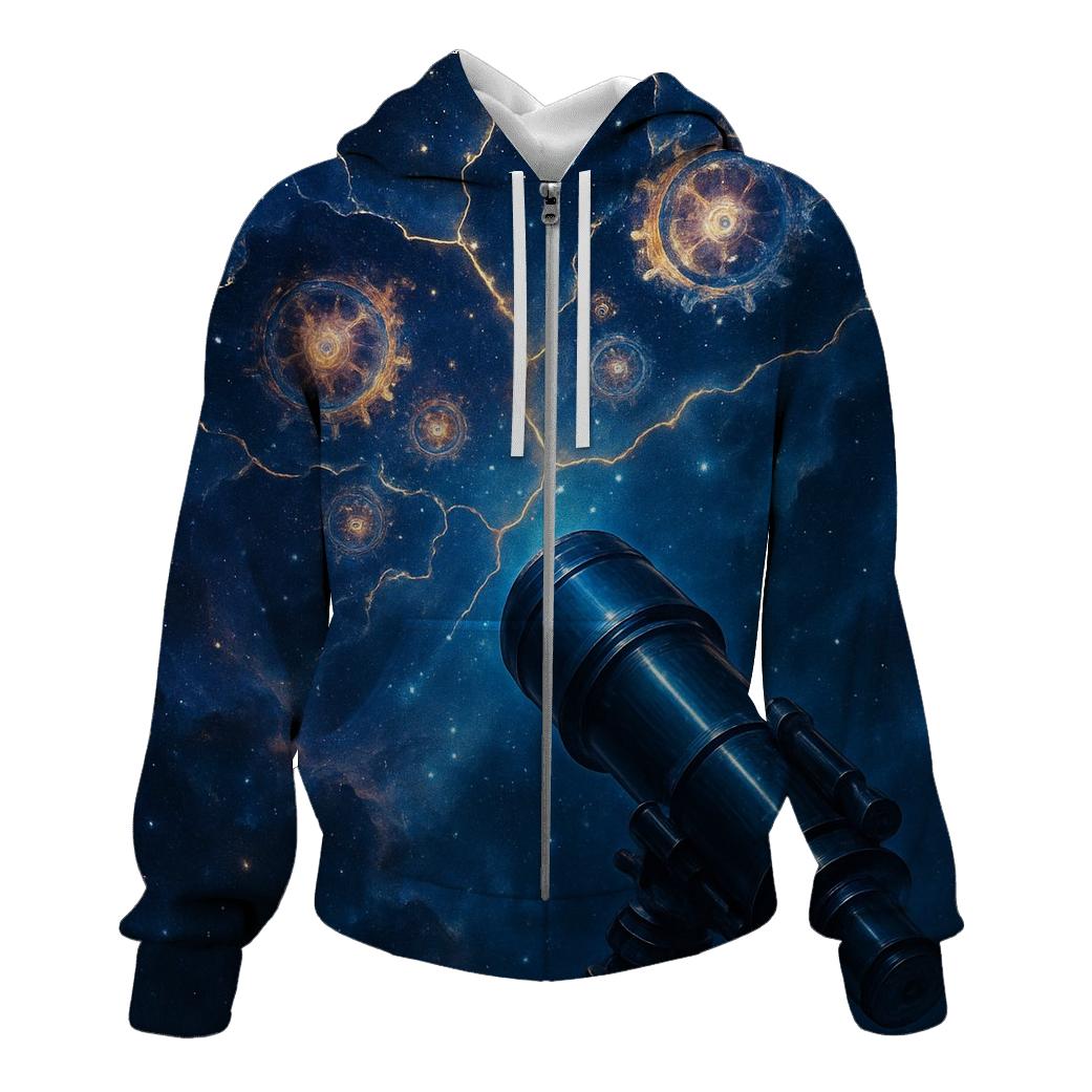 Chrono Rift Observatory pullover hoodies