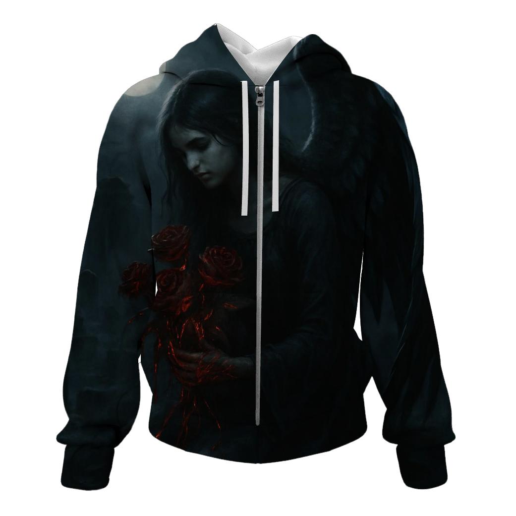 Harbinger Of Obsidian Roses designer hoodies