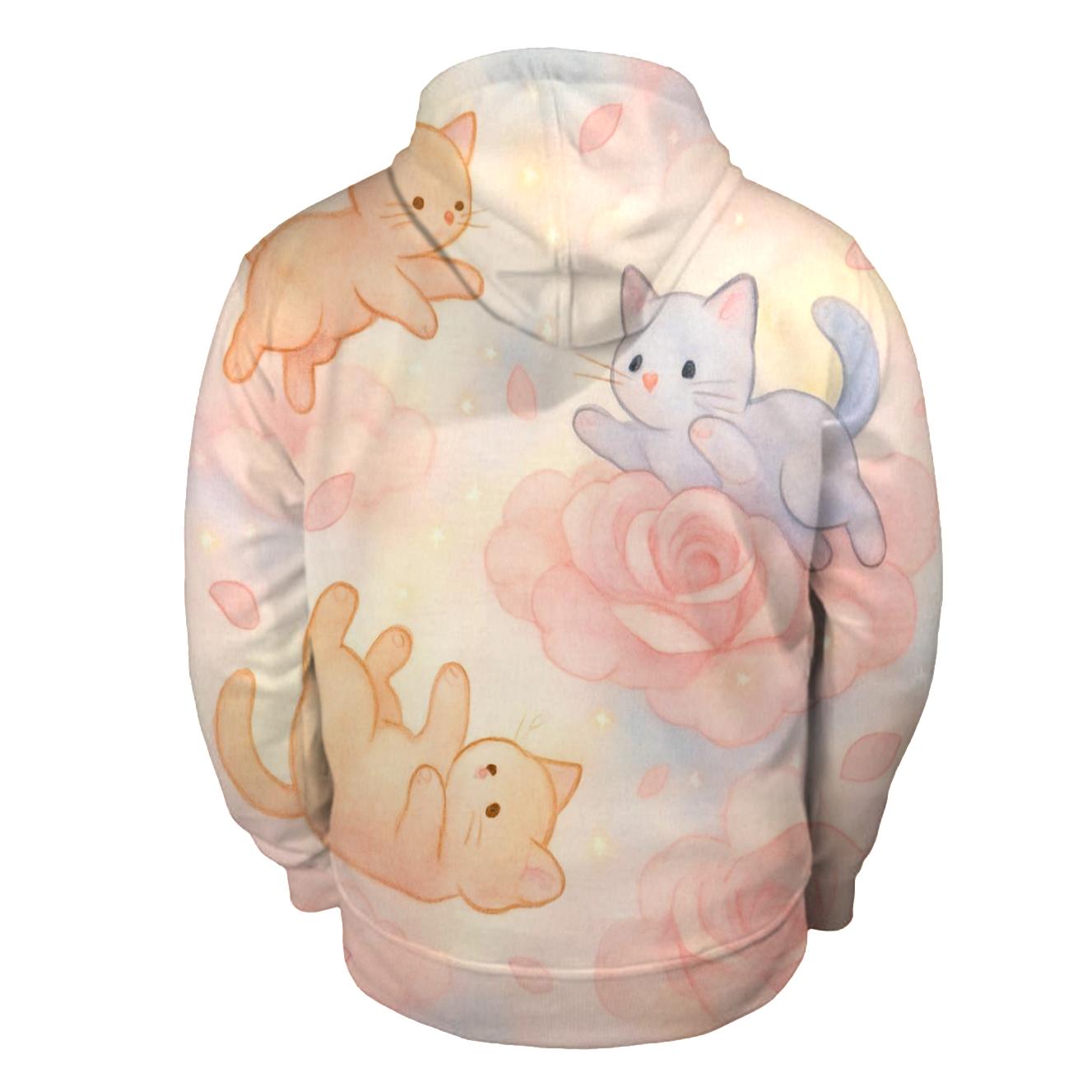 Petal Cloud Kittens premium hoodies