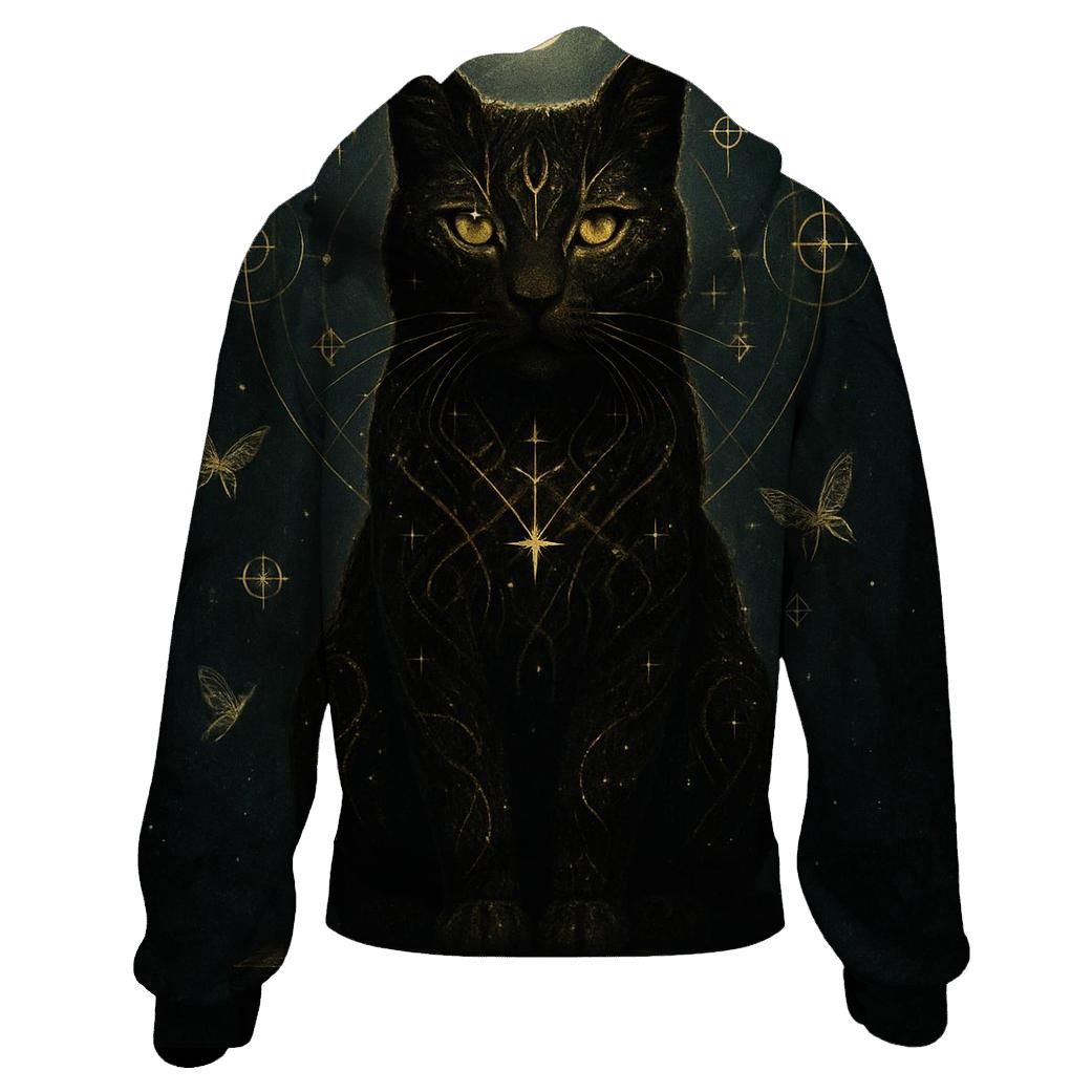 Mystic Rune Guardian designer hoodies