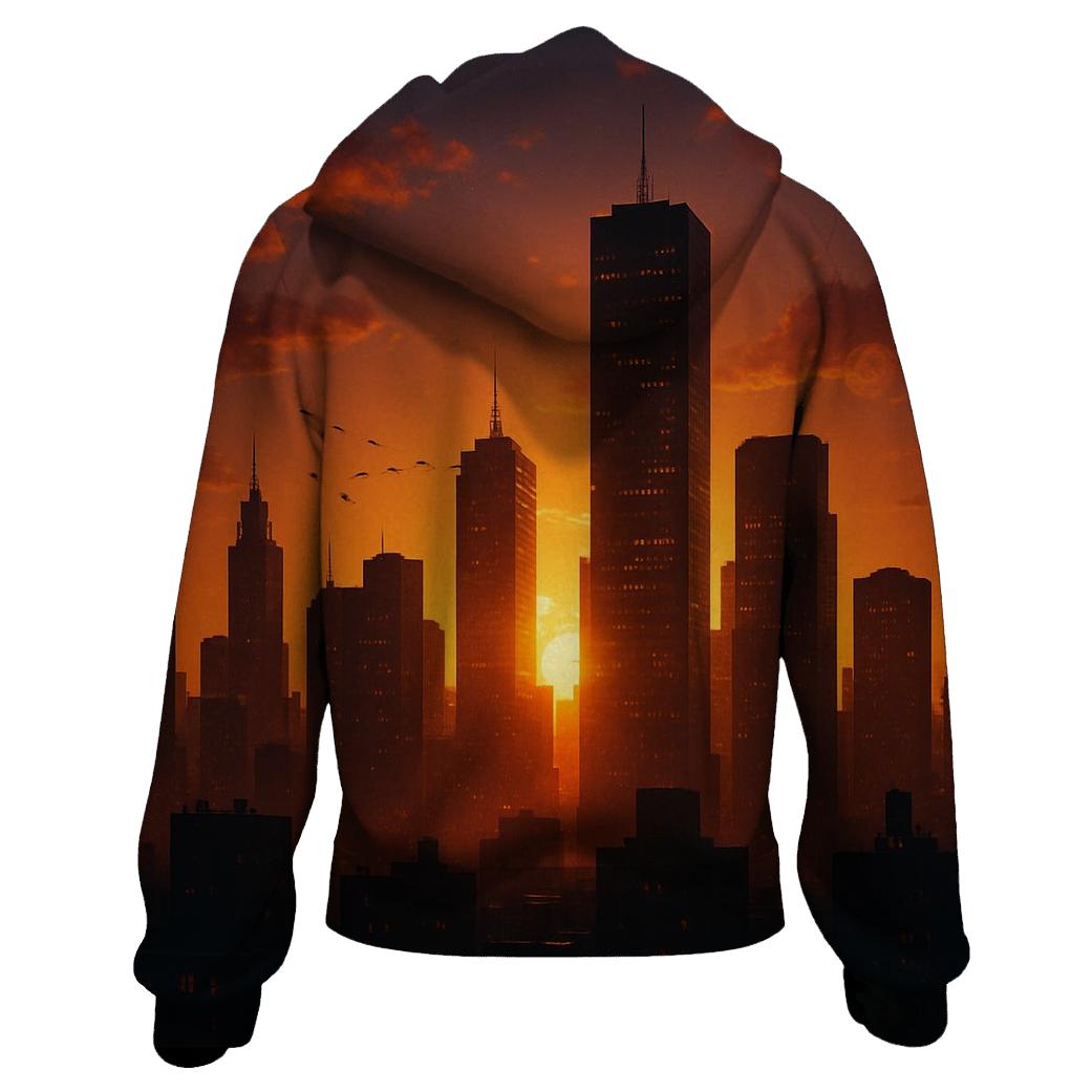 Amber City Afterlight embroidered hoodies