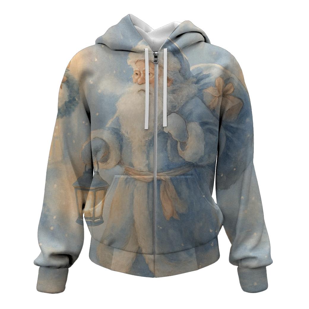 Frosted Lantern Stroll pullover hoodies