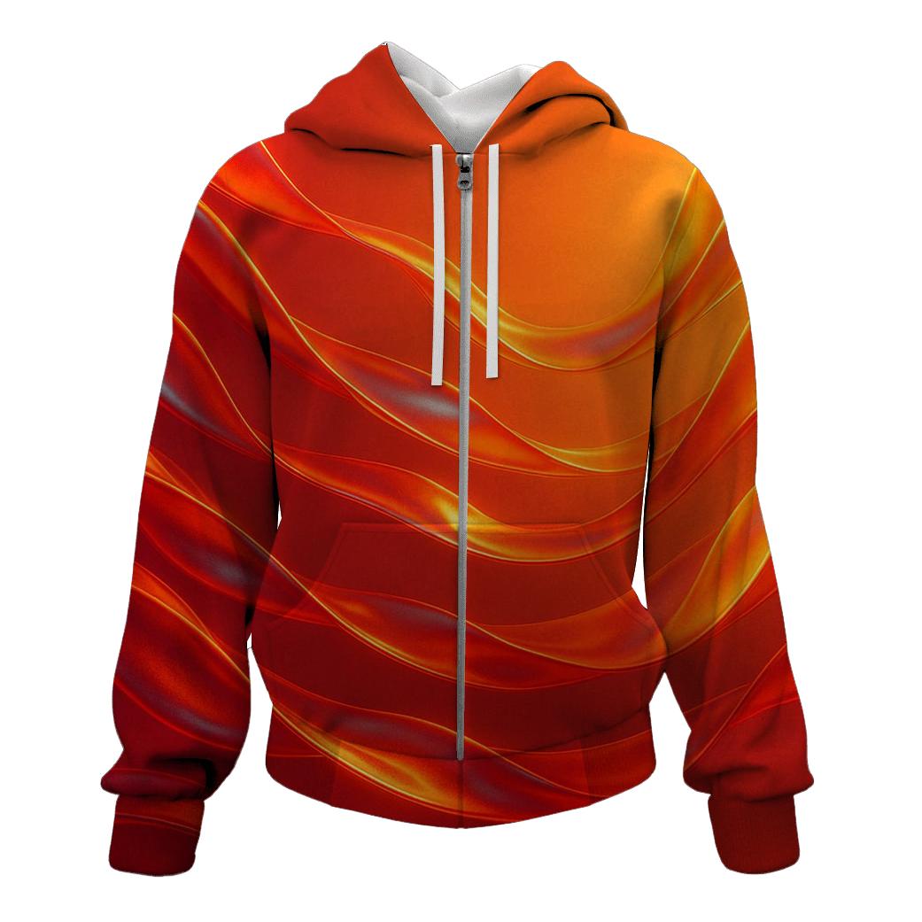 Sunset Silk Currents custom hoodies