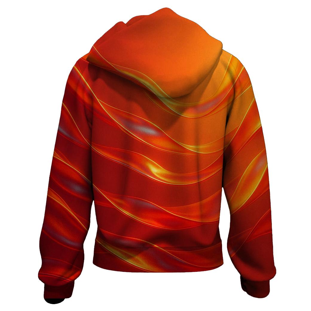 Sunset Silk Currents custom hoodies