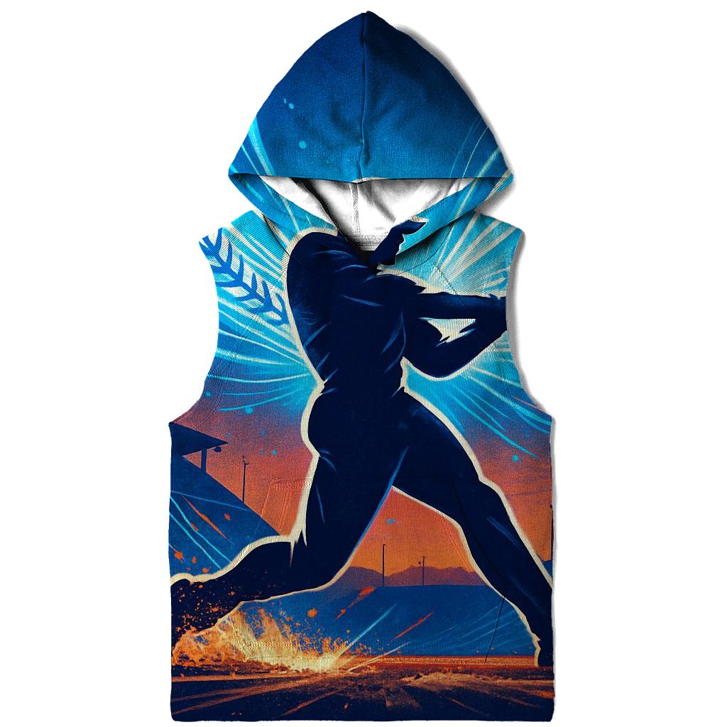 Wings Of Speed embroidered hoodies