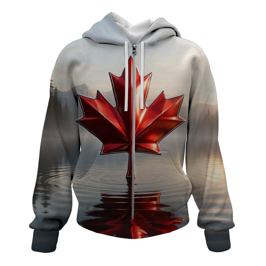 Maple Reflection hoodie designs