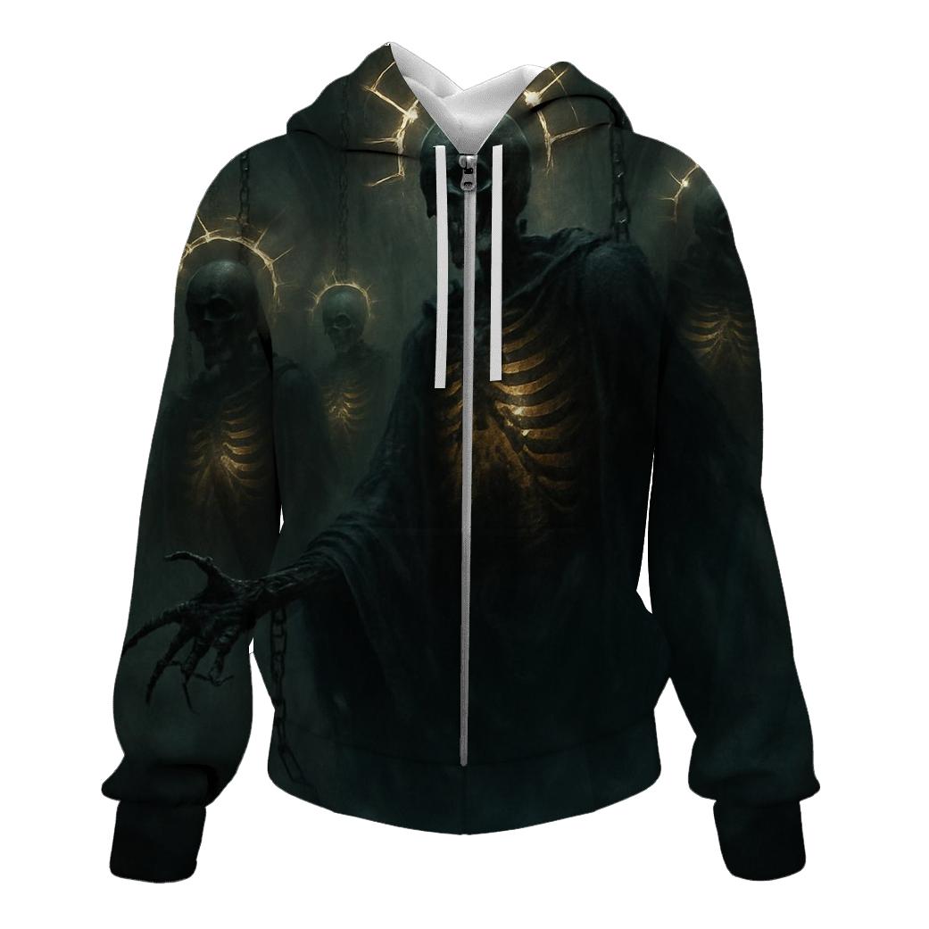 Midnight Choir Of Shattered Halos premium hoodies