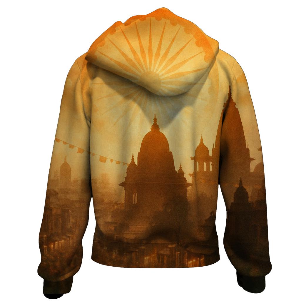 Monsoon Mosaic premium hoodies