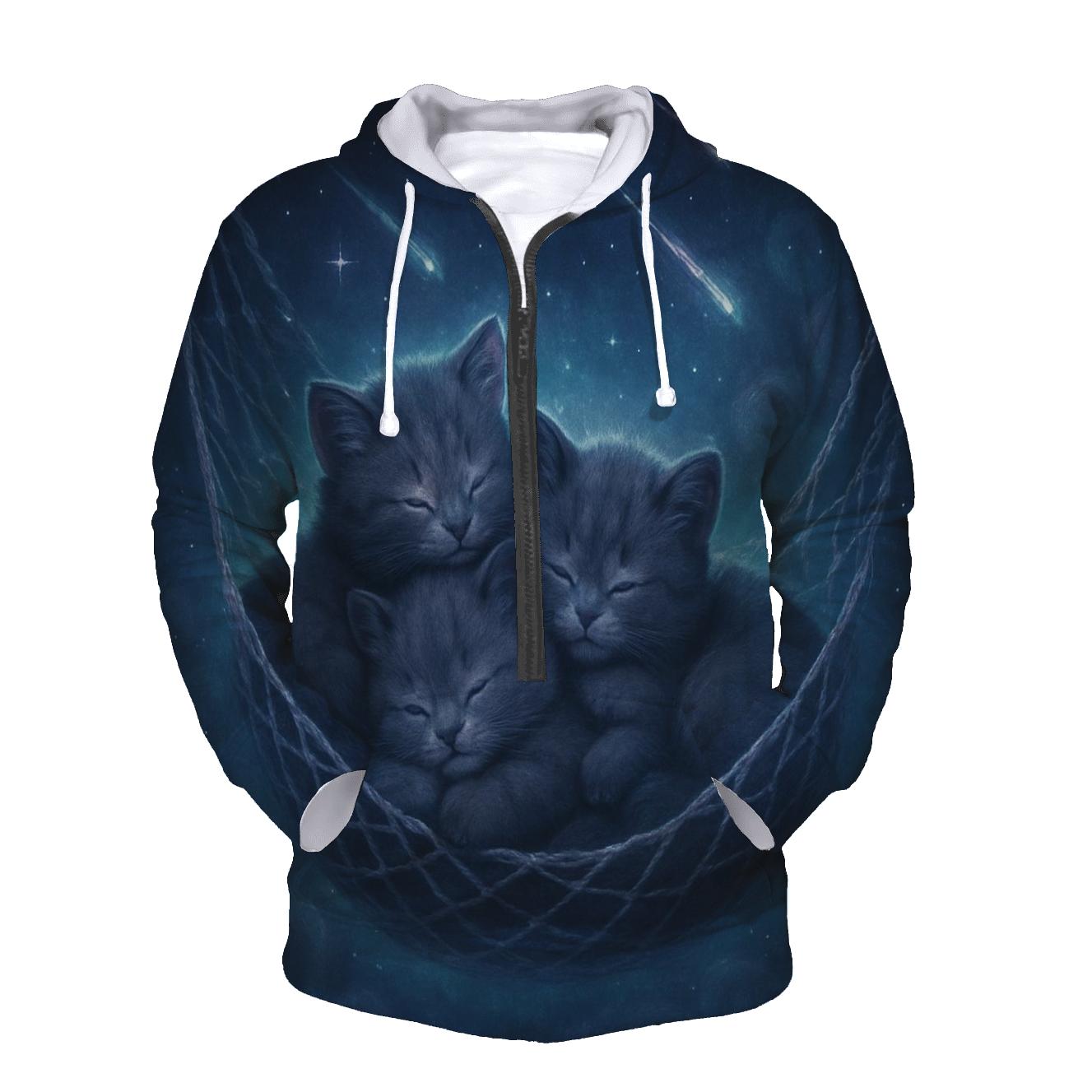 Meteor Shower Naptime custom hoodies
