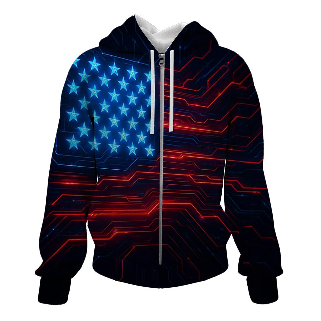 Circuitry Of Freedom hoodie designs