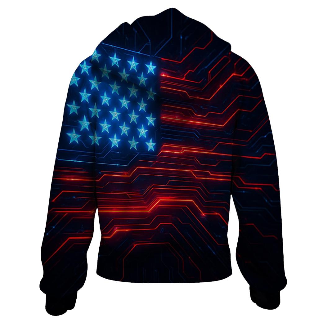 Circuitry Of Freedom hoodie designs