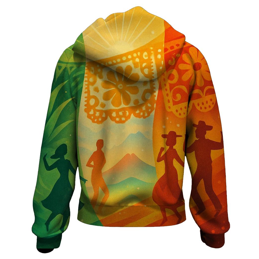 Fiesta Woven Sky hoodie trends