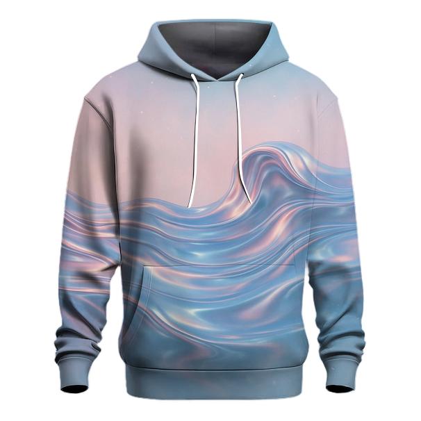 Aurora Liquid Horizon embroidered hoodies
