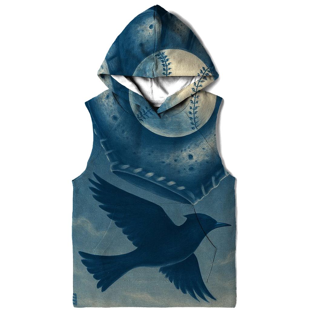 Blue Jays Lunar Catch graphic hoodies