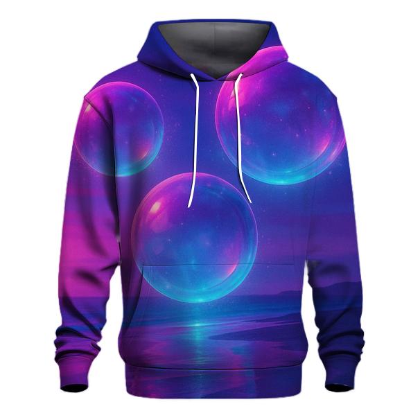 Vaporwave Coral Spheres hoodie styles