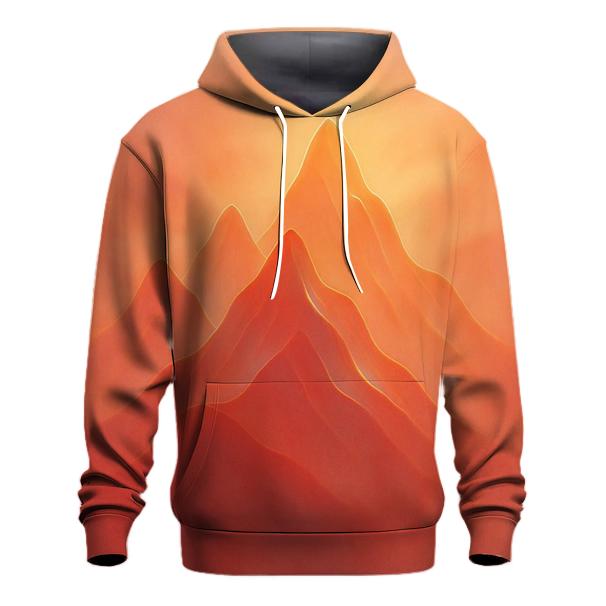 Chromatic Mountain Veil graphic hoodies