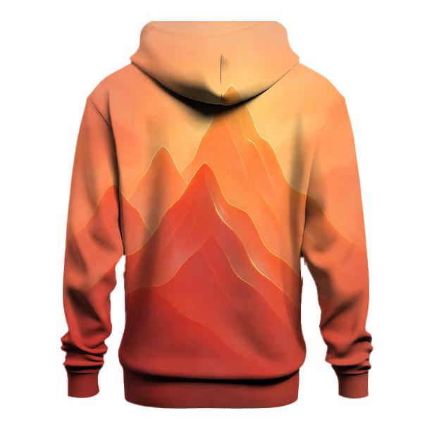 Chromatic Mountain Veil graphic hoodies