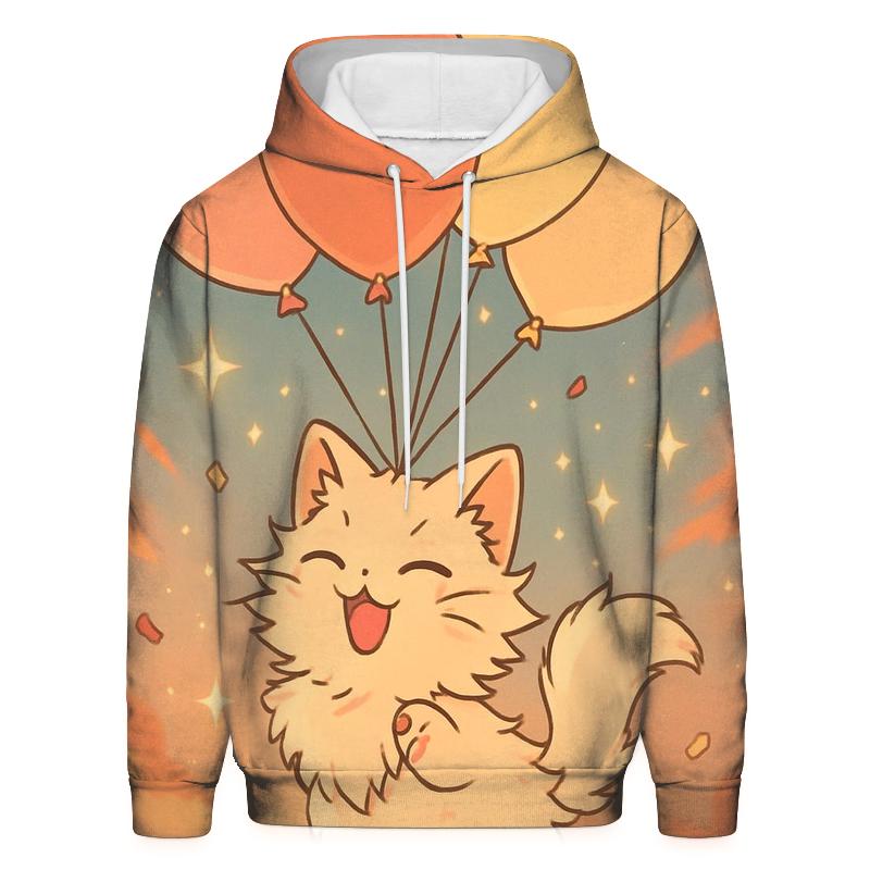 Balloon Dream Floof printed hoodies
