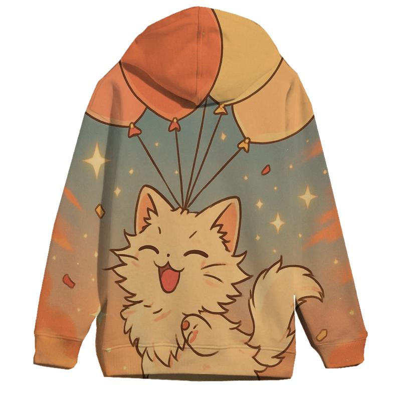 Balloon Dream Floof printed hoodies