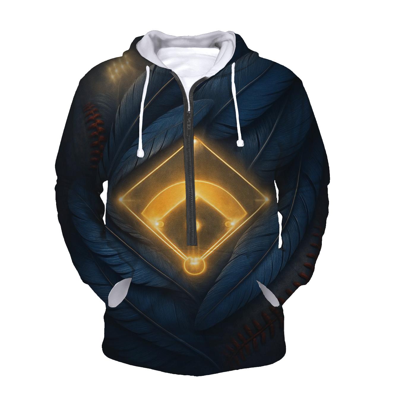 Feathered Diamond With Blue Jays hoodie designs