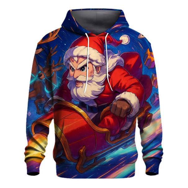 Cosmic Sleigh Race hoodie trends