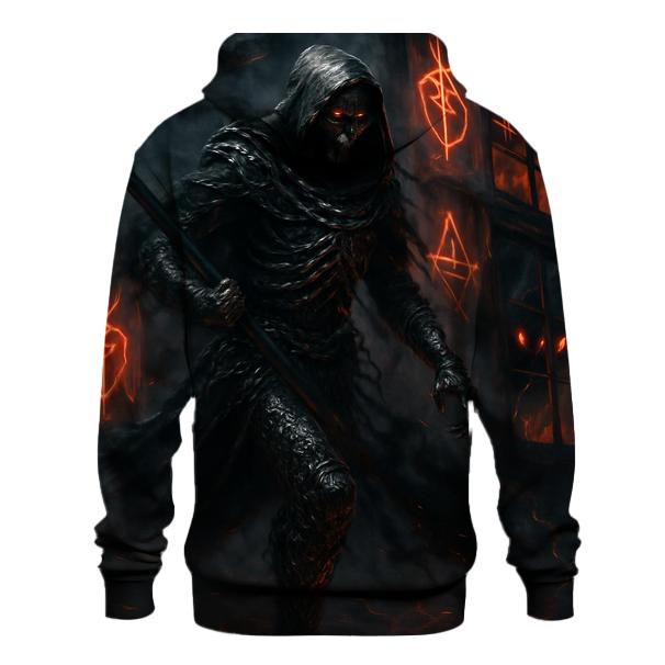 Requiem For The Iron Reaper zip-up hoodies