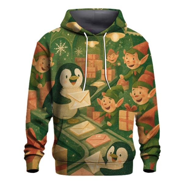 North Pole Post Office Rush hoodies fashion