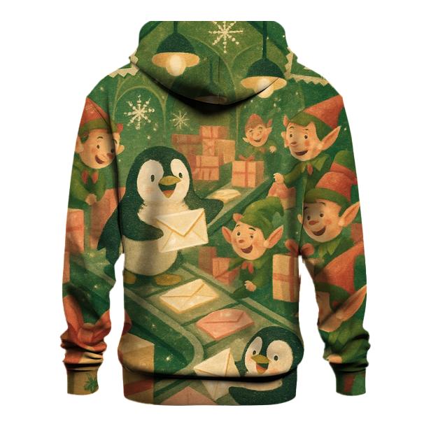 North Pole Post Office Rush hoodies fashion