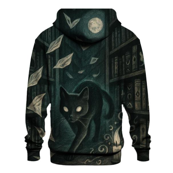 Phantom Library Cat premium hoodies