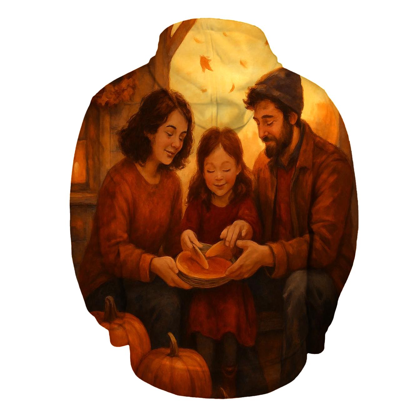 Harvest Porch Glow premium hoodies