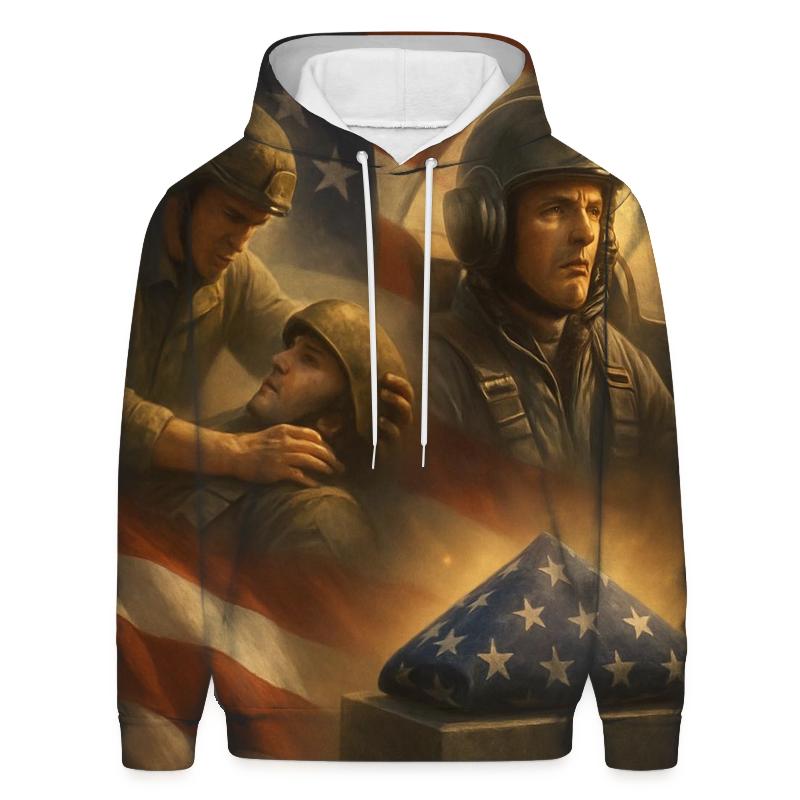 Echoes Of Freedom Patch graphic hoodies