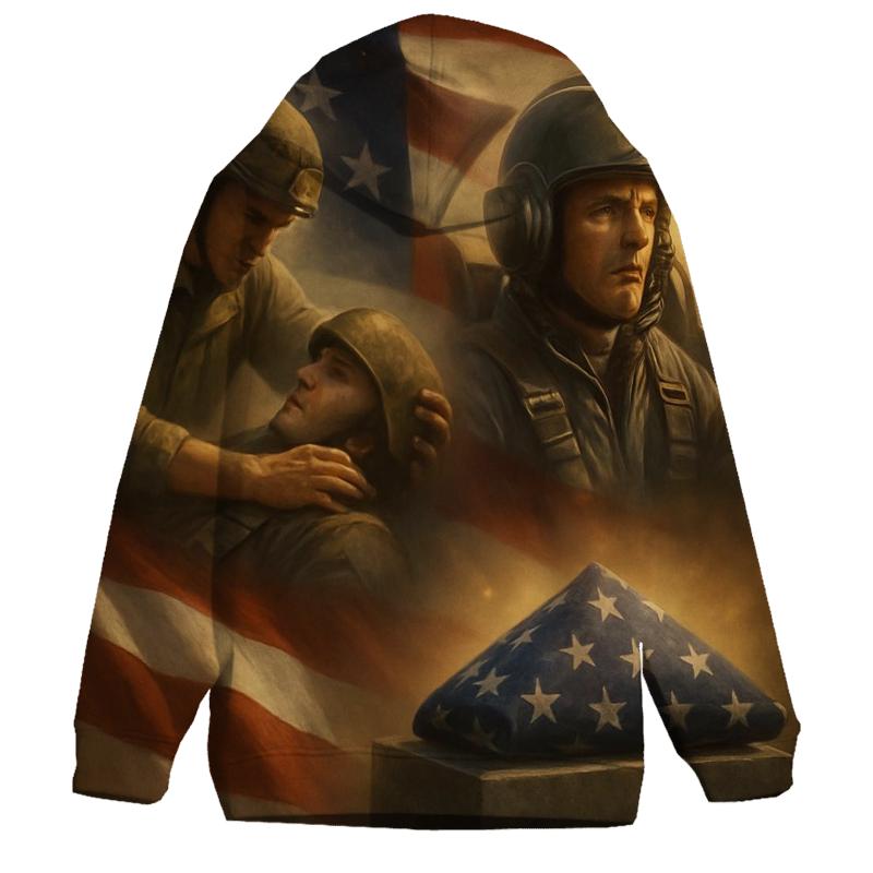 Echoes Of Freedom Patch graphic hoodies