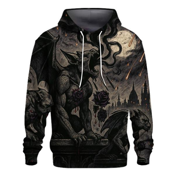 Nocturne Of The Bleeding Gargoyles zip-up hoodies