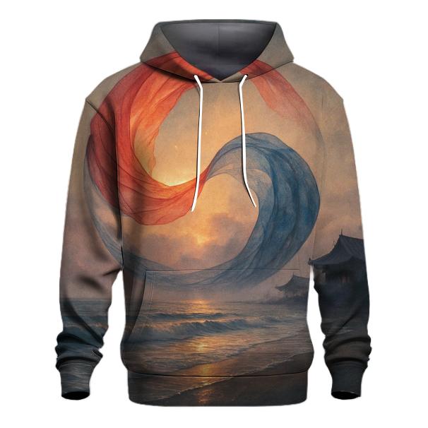 Taeguk Glow graphic hoodies