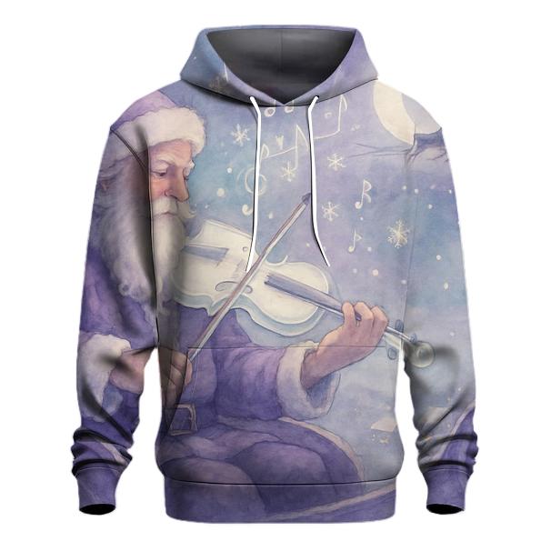 Starlit Sleigh Serenade zip-up hoodies