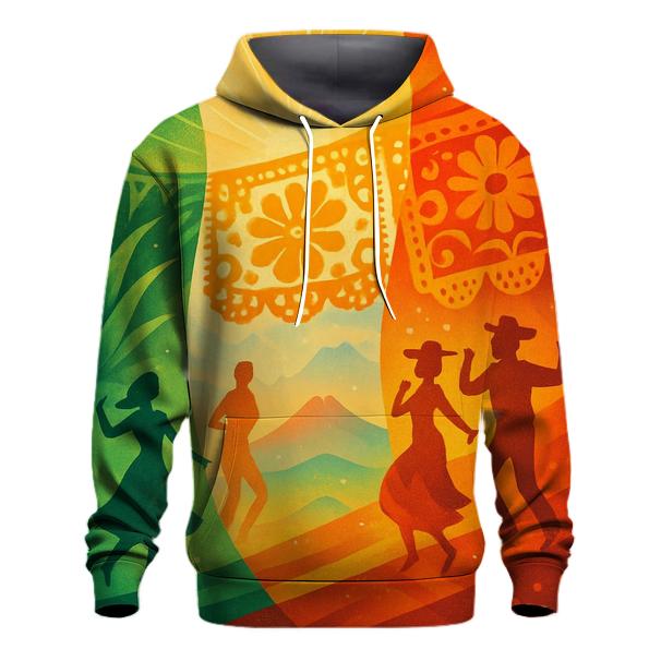 Fiesta Woven Sky graphic hoodies