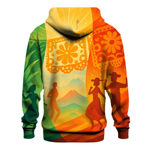 Fiesta Woven Sky graphic hoodies