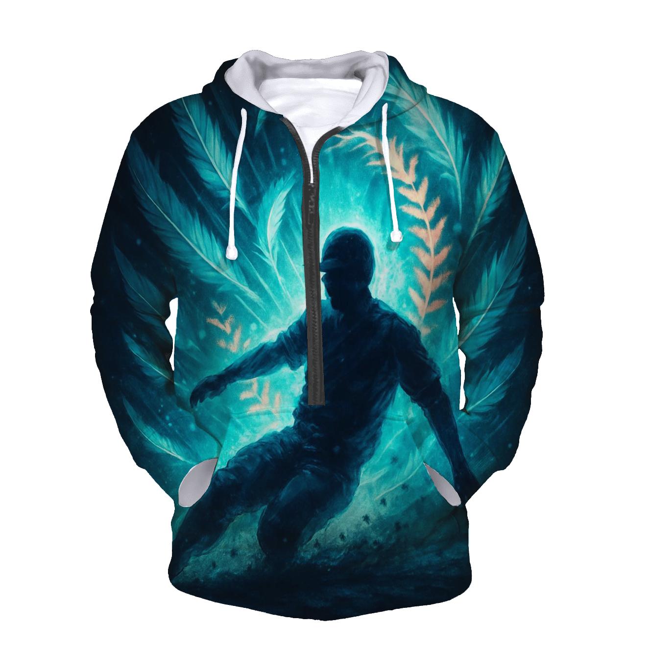 Blue Jays Feather Impact embroidered hoodies