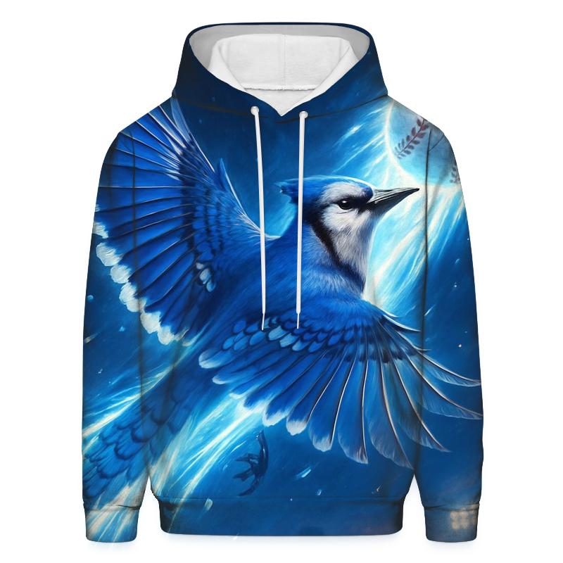 Skyward Blue Jays Flight graphic hoodies