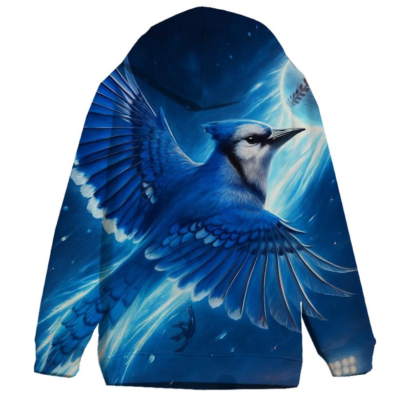 Skyward Blue Jays Flight graphic hoodies