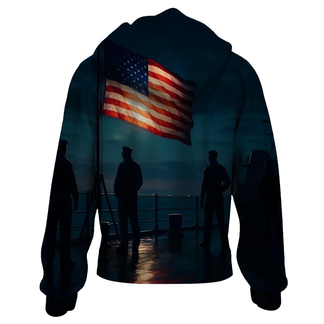 Stars And Steel Horizon premium hoodies