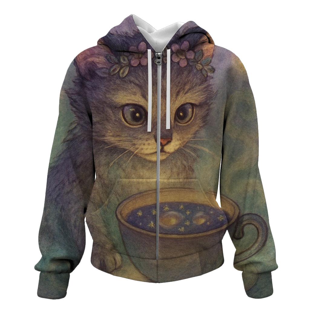 Tea Leaf Oracle Cat hoodies fashion