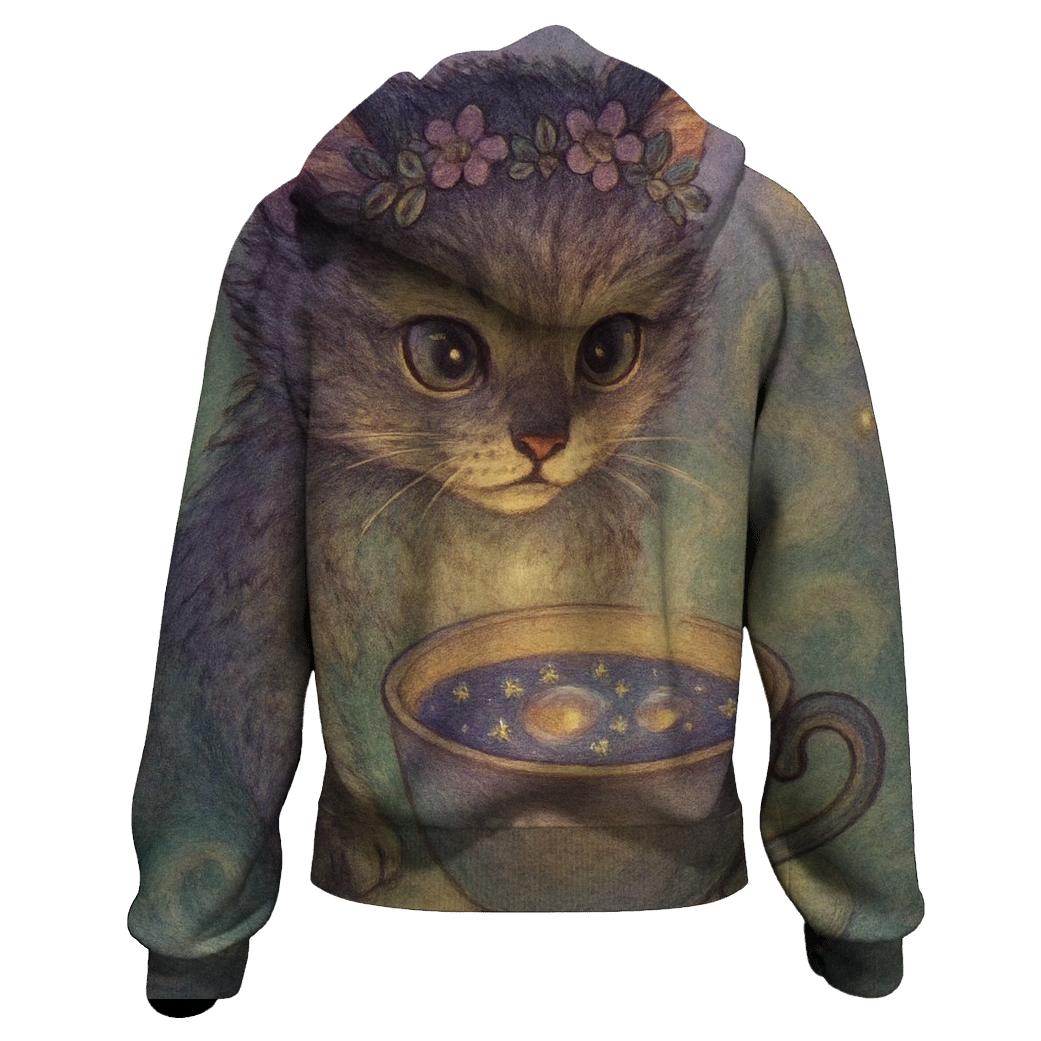 Tea Leaf Oracle Cat hoodies fashion
