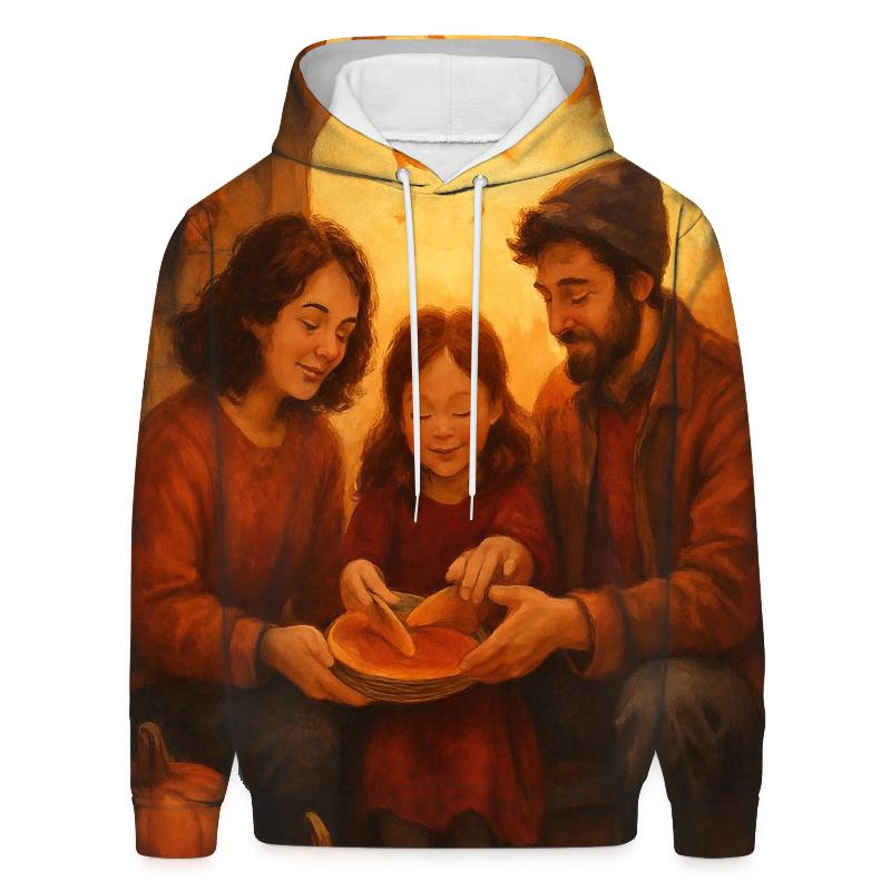 Harvest Porch Glow pullover hoodies